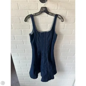 Dress Designer By Kate Spade In Blue Denim, Size: S