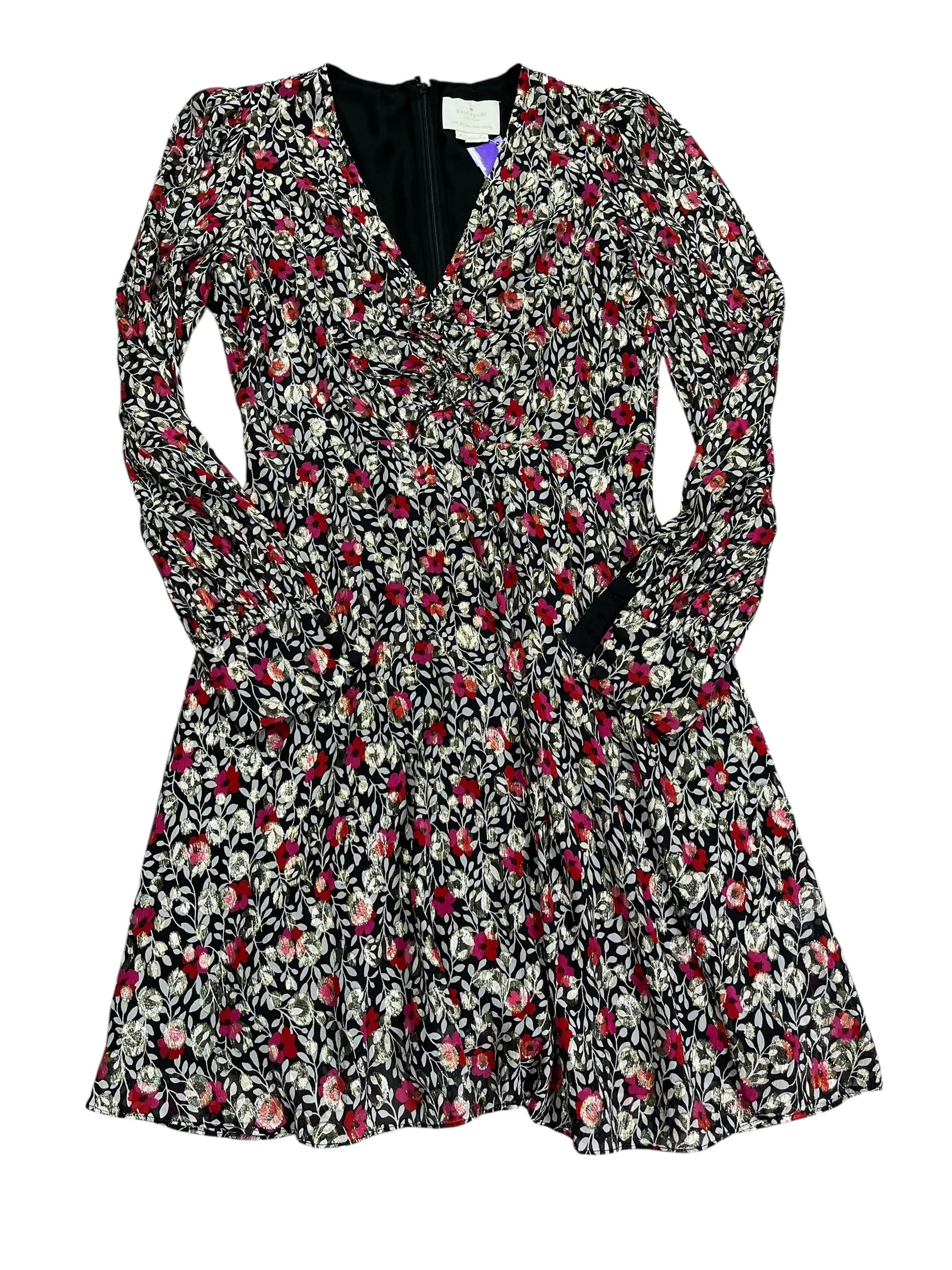Dress Designer By Kate Spade In Floral Print, Size:S