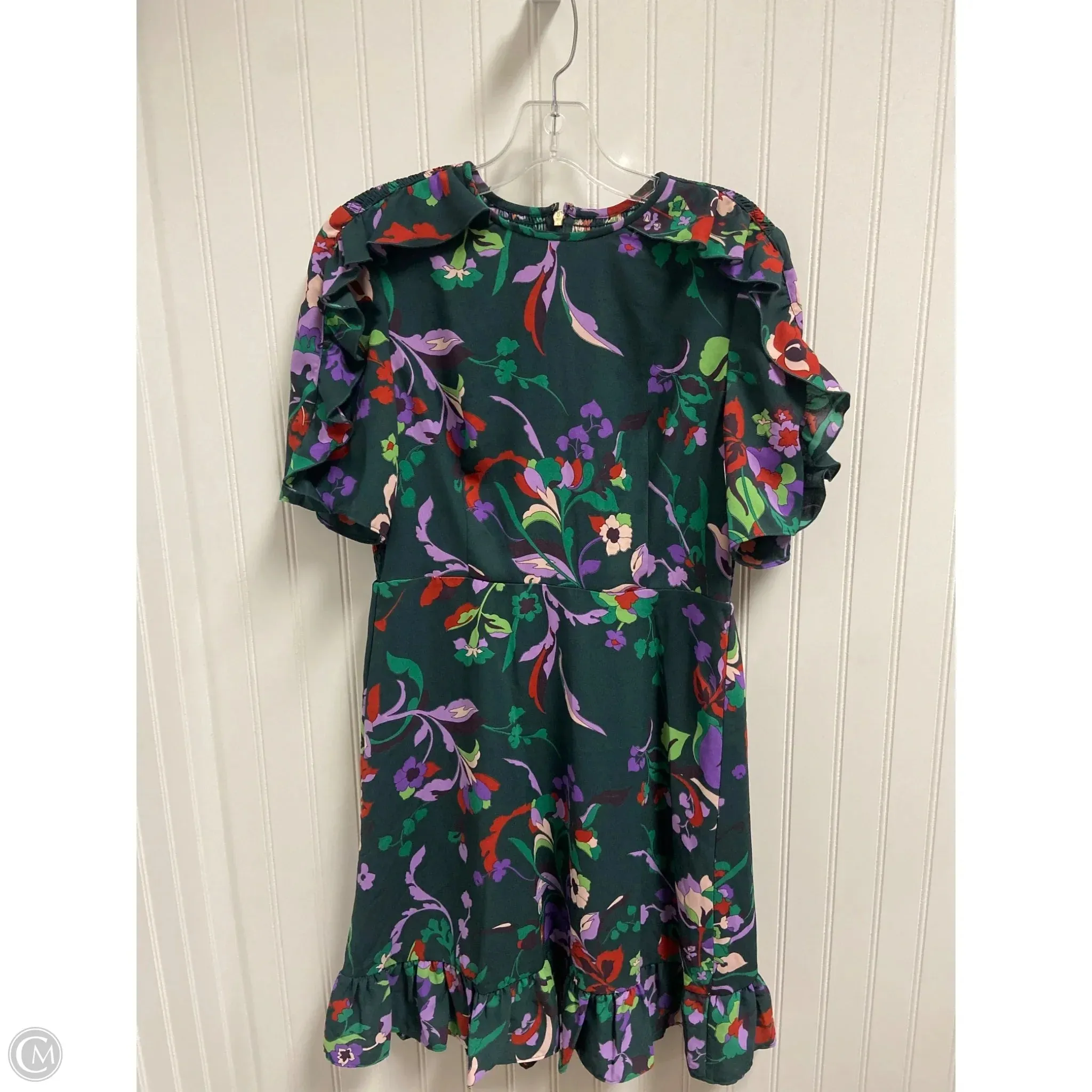 Dress Designer By Kate Spade In Green, Size: S