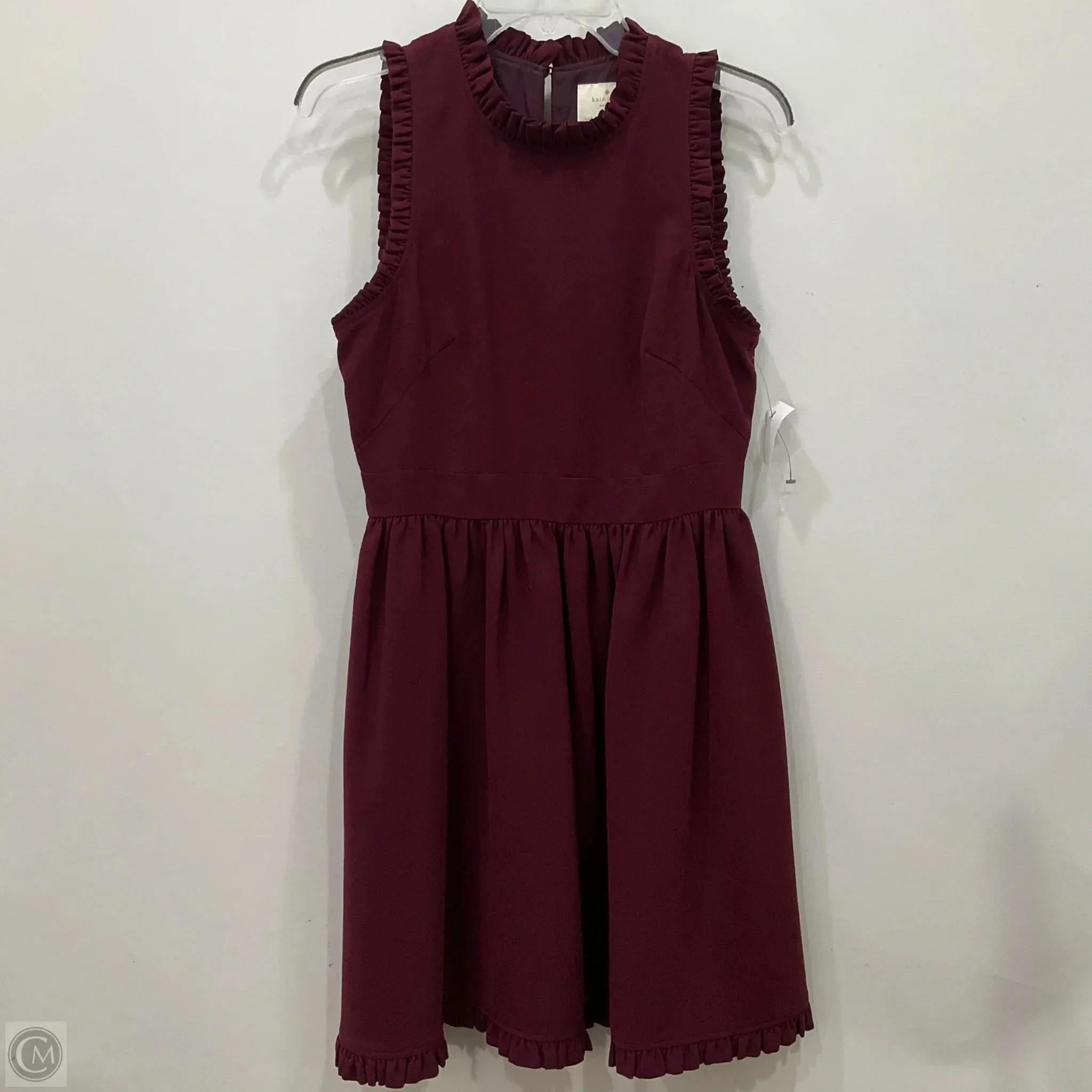 Dress Designer By Kate Spade In Maroon, Size: 6