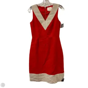 Dress Designer By Kate Spade In Orange, Size: Xs