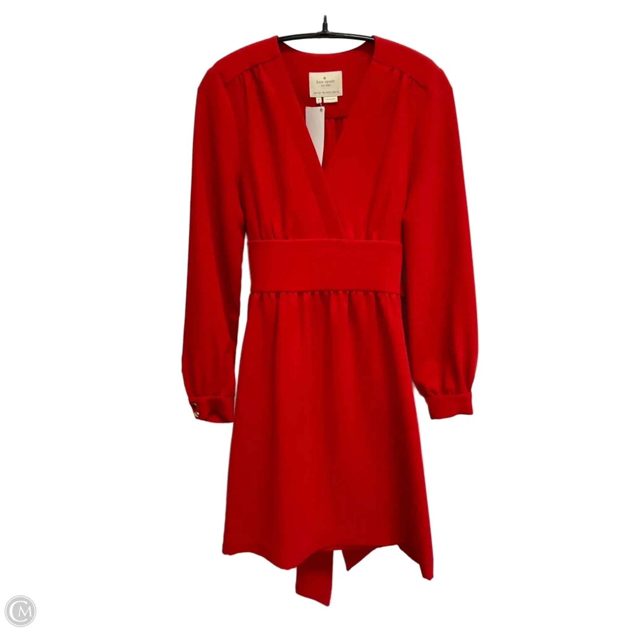 Dress Designer By Kate Spade In Red, Size: 0