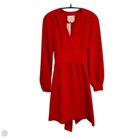 Dress Designer By Kate Spade In Red, Size: 0