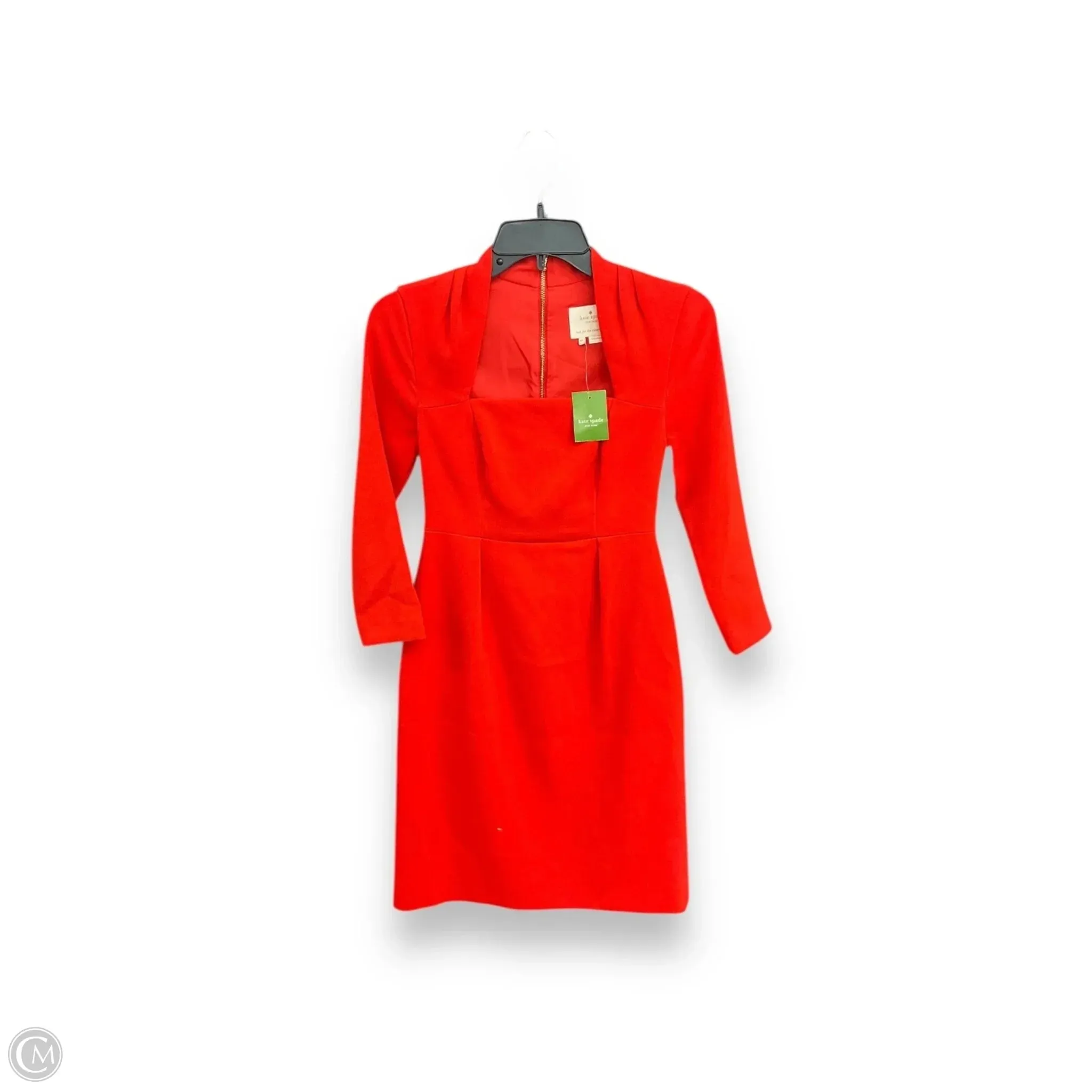Dress Designer By Kate Spade In Red, Size: Xs