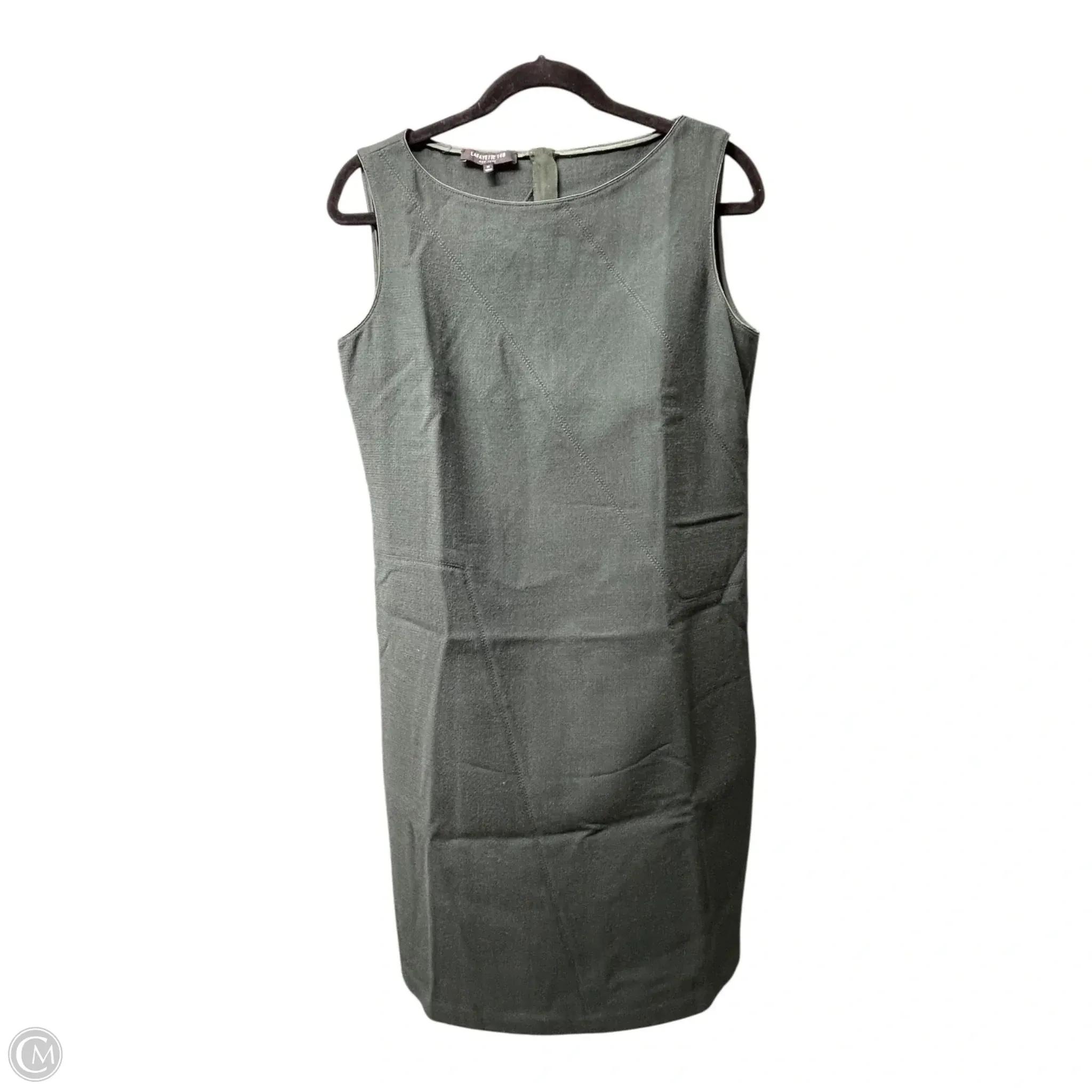 Dress Designer By Lafayette 148 In Green, Size: M