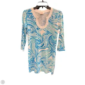 Dress Designer By Lilly Pulitzer In Aqua, Size: Xs