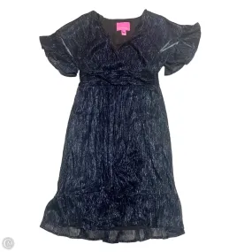 Dress Designer By Lilly Pulitzer In Black & Blue, Size: S