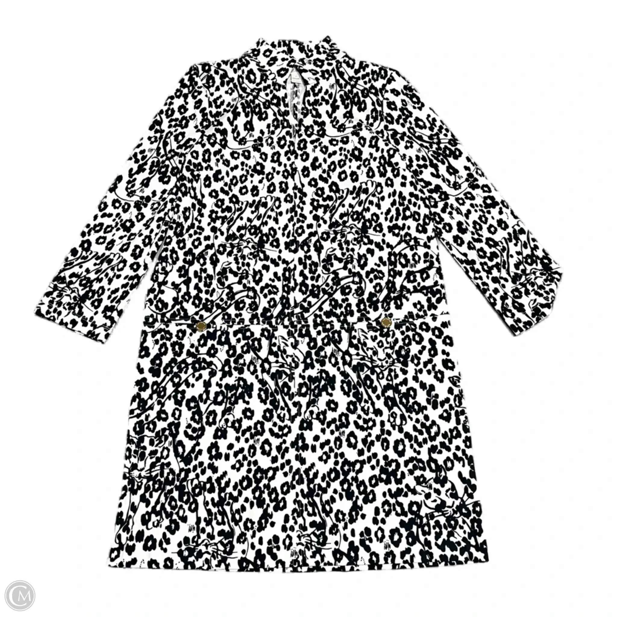 Dress Designer By Lilly Pulitzer In Black & White, Size: S