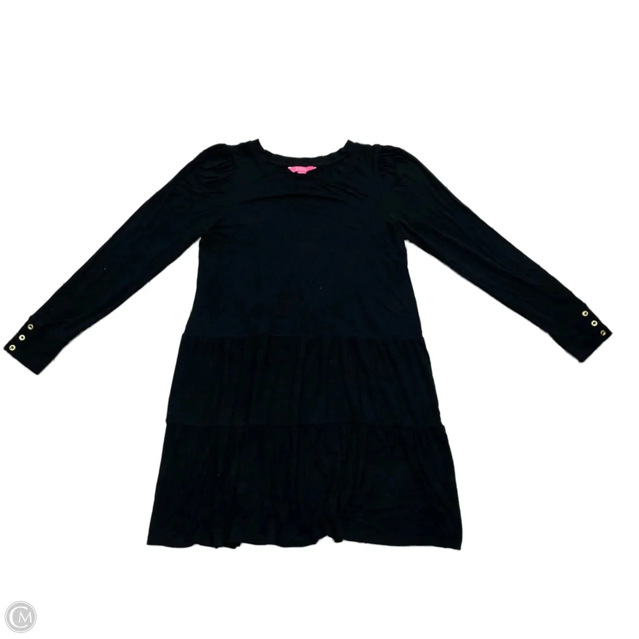 Dress Designer By Lilly Pulitzer In Black, Size: L