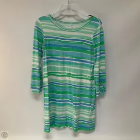 Dress Designer By Lilly Pulitzer In Blue & Green, Size: S