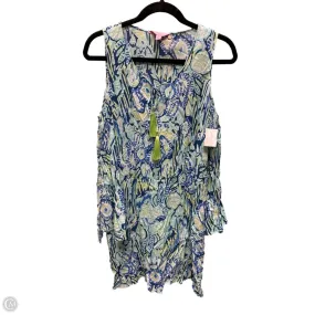 Dress Designer By Lilly Pulitzer In Blue & Green, Size: S