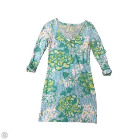Dress Designer By Lilly Pulitzer In Blue & Green, Size: Xs
