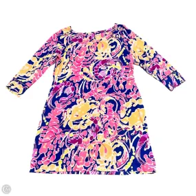 Dress Designer By Lilly Pulitzer In Blue & Orange, Size: Xl