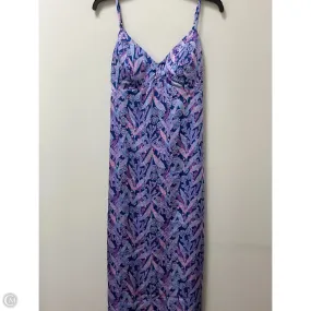 Dress Designer By Lilly Pulitzer In Blue & Pink, Size: 4