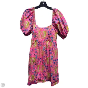 Dress Designer By Lilly Pulitzer In Blue & Pink, Size: 4