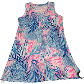 Dress Designer By Lilly Pulitzer In Blue & Pink, Size: L