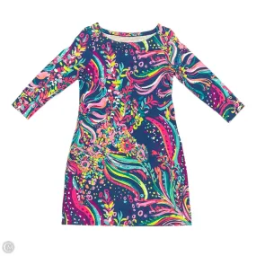 Dress Designer By Lilly Pulitzer In Blue & Pink, Size: M