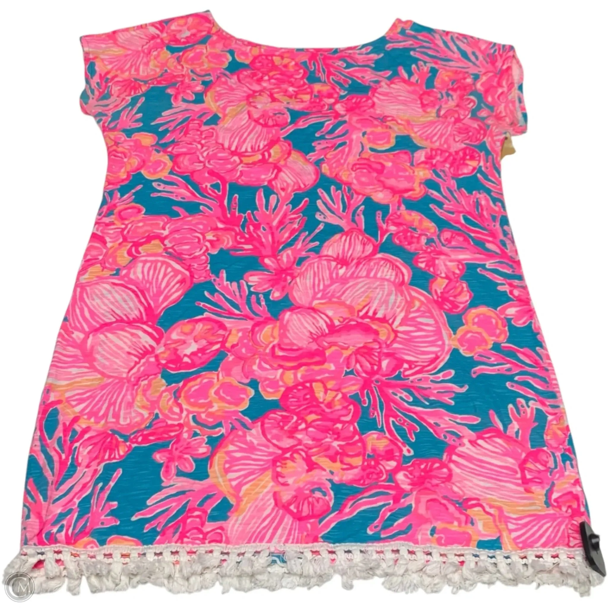 Dress Designer By Lilly Pulitzer In Blue & Pink, Size: M