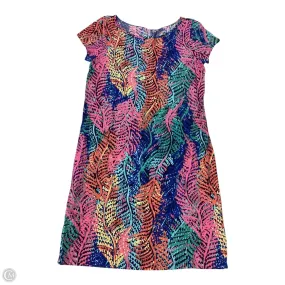 Dress Designer By Lilly Pulitzer In Blue & Pink, Size: M