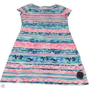 Dress Designer By Lilly Pulitzer In Blue & Pink, Size: M