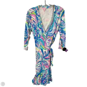 Dress Designer By Lilly Pulitzer In Blue & Pink, Size: S