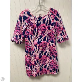 Dress Designer By Lilly Pulitzer In Blue & Pink, Size: S