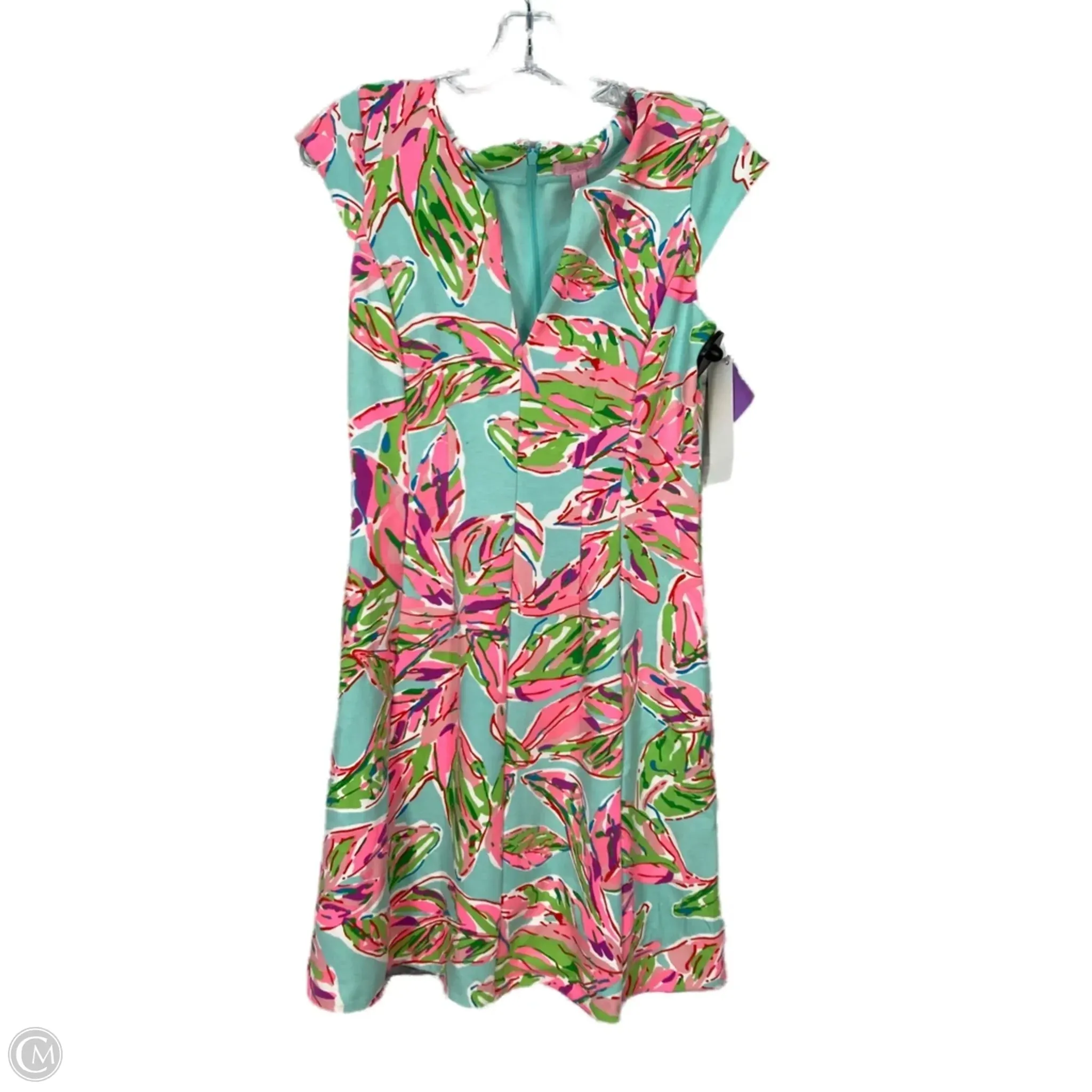 Dress Designer By Lilly Pulitzer In Blue & Pink, Size: S