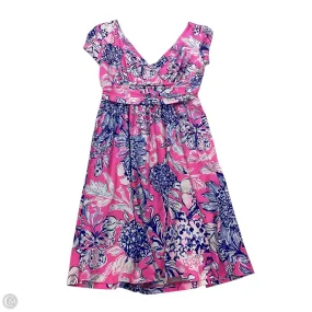 Dress Designer By Lilly Pulitzer In Blue & Pink, Size: S