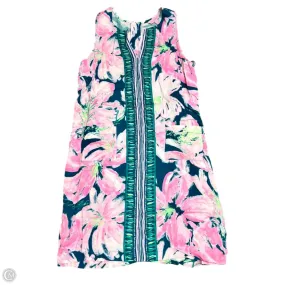 Dress Designer By Lilly Pulitzer In Blue & Pink, Size: S