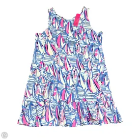 Dress Designer By Lilly Pulitzer In Blue & Pink, Size: Xl