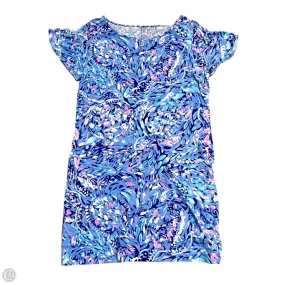 Dress Designer By Lilly Pulitzer In Blue & Pink, Size: Xl