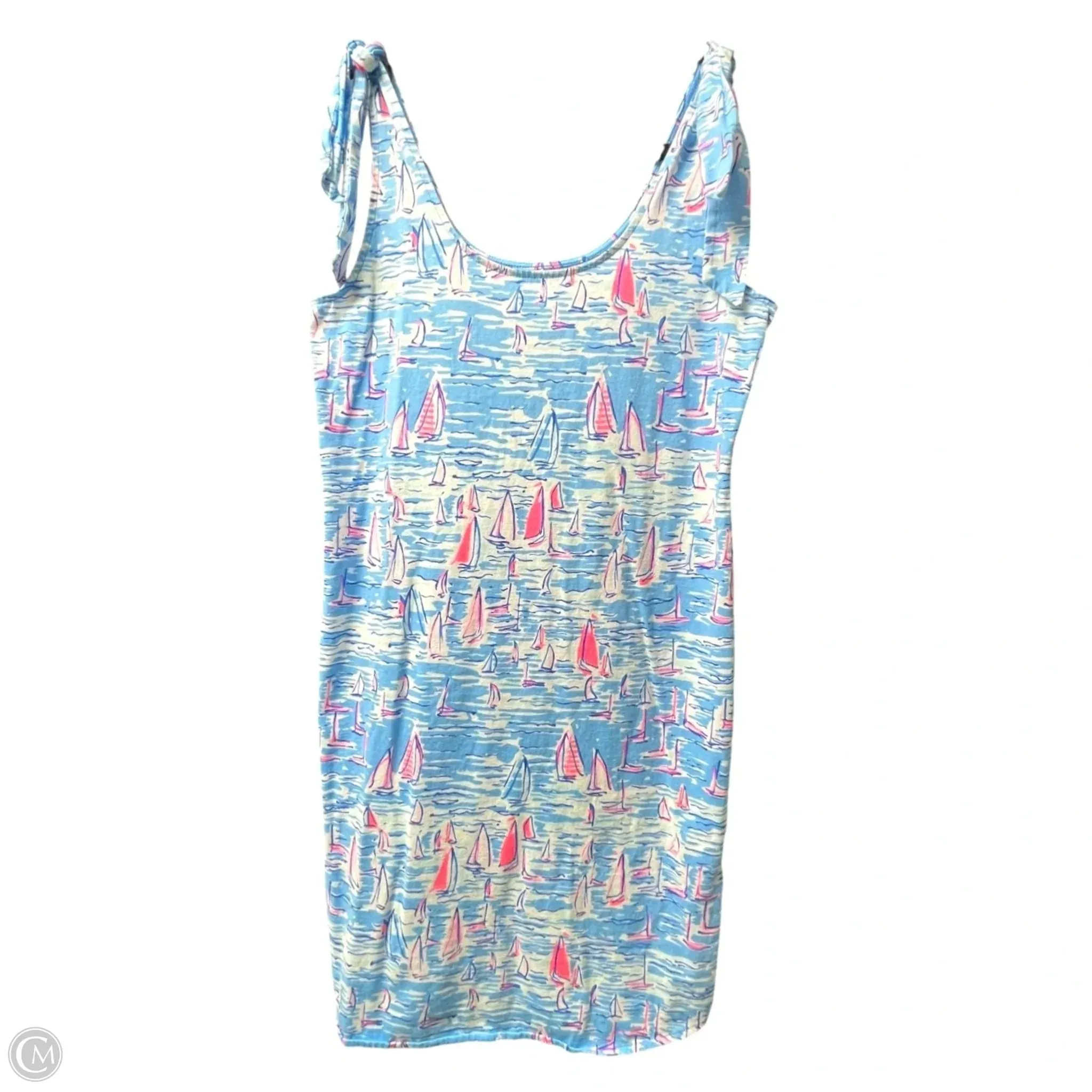 Dress Designer By Lilly Pulitzer In Blue & Pink, Size: Xs