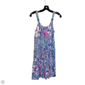 Dress Designer By Lilly Pulitzer In Blue & Pink, Size: Xs