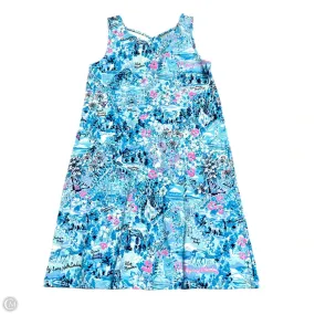 Dress Designer By Lilly Pulitzer In Blue & Pink, Size: Xxs