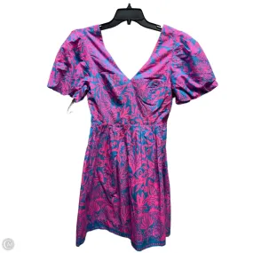 Dress Designer By Lilly Pulitzer In Blue & Pink, Size: Xxs
