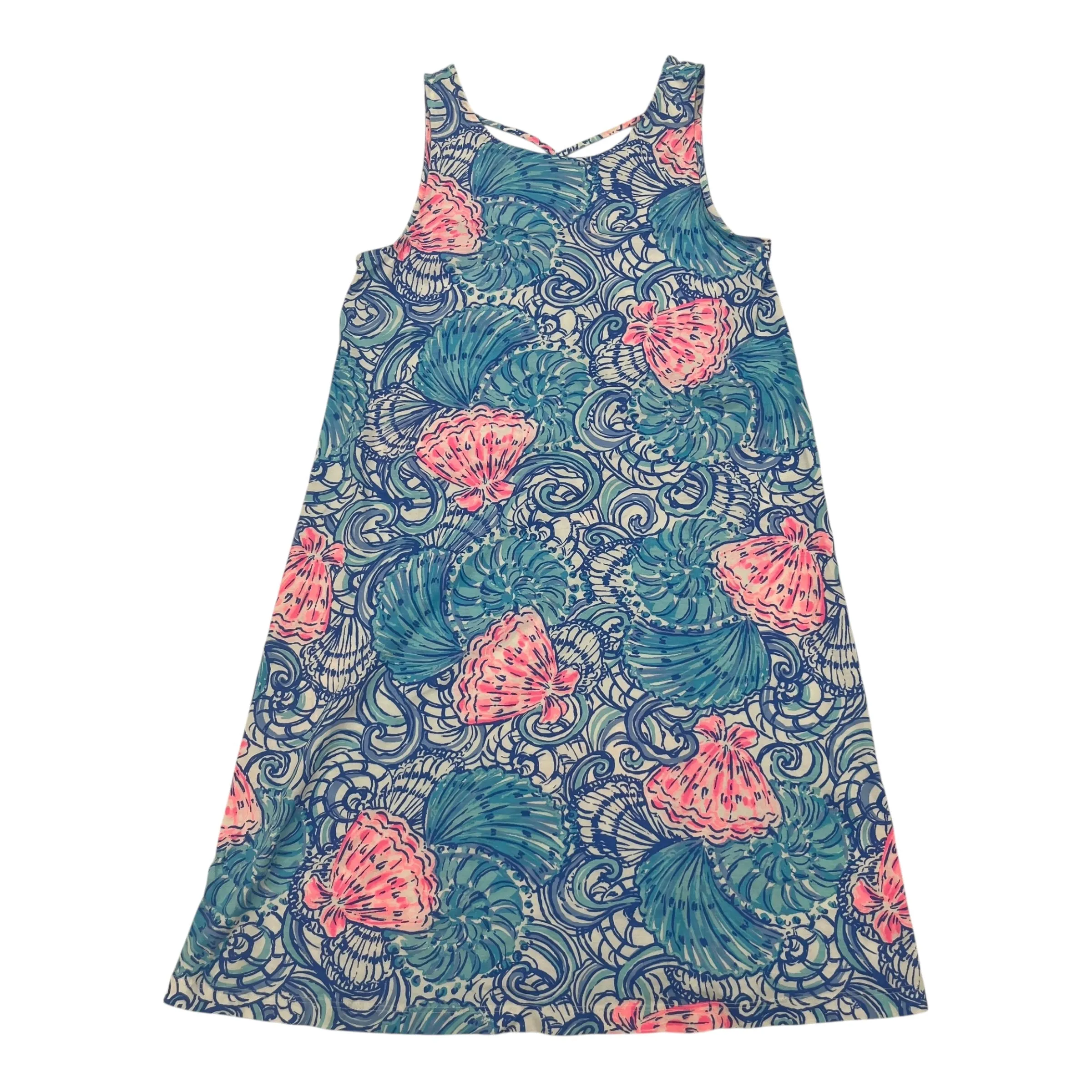 Dress Designer By Lilly Pulitzer In Blue & Pink, Size:Xs