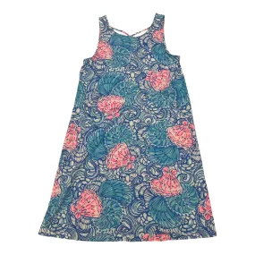 Dress Designer By Lilly Pulitzer In Blue & Pink, Size:Xs