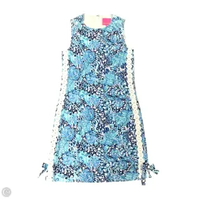 Dress Designer By Lilly Pulitzer In Blue & White, Size: 2