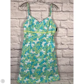 Dress Designer By Lilly Pulitzer In Blue & White, Size: M