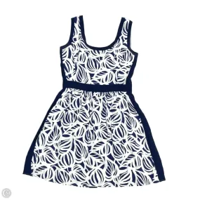 Dress Designer By Lilly Pulitzer In Blue & White, Size: M