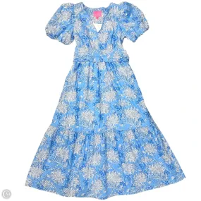 Dress Designer By Lilly Pulitzer In Blue & White, Size: S