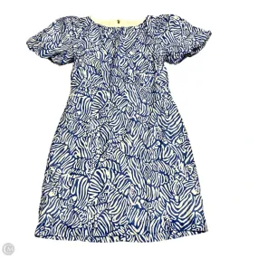 Dress Designer By Lilly Pulitzer In Blue & White, Size: S