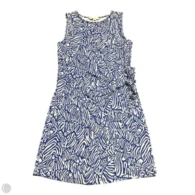 Dress Designer By Lilly Pulitzer In Blue & White, Size: S
