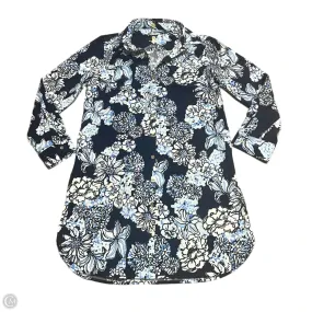 Dress Designer By Lilly Pulitzer In Blue & White, Size: S