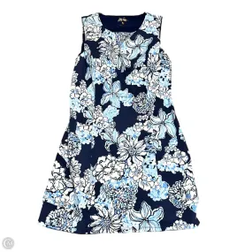 Dress Designer By Lilly Pulitzer In Blue & White, Size: S
