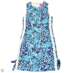 Dress Designer By Lilly Pulitzer In Blue & White, Size: Xs