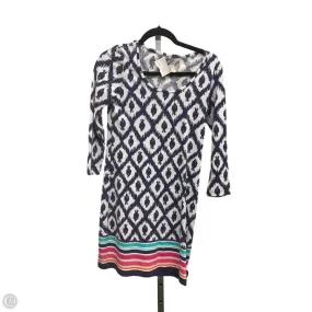 Dress Designer By Lilly Pulitzer In Blue & White, Size: Xs
