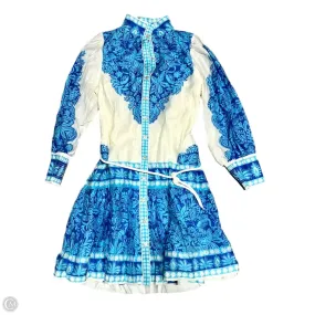 Dress Designer By Lilly Pulitzer In Blue & White, Size: Xxs