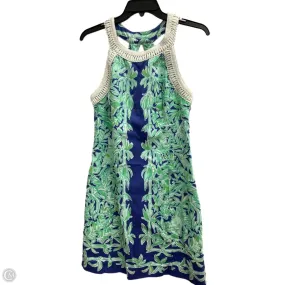 Dress Designer By Lilly Pulitzer In Blue, Size: 10