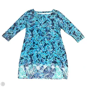 Dress Designer By Lilly Pulitzer In Blue, Size: Xl